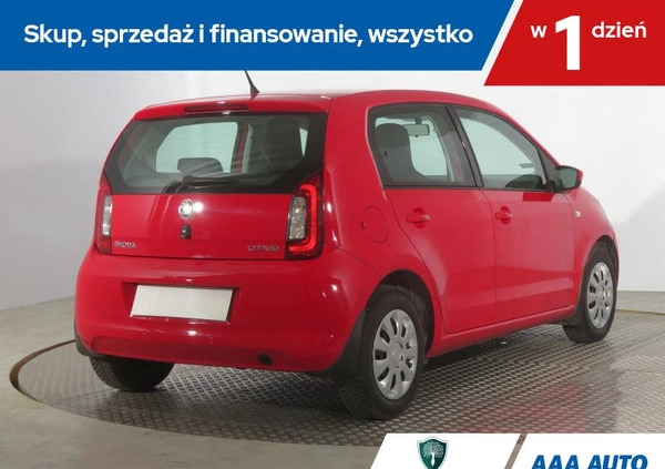 Skoda Citigo cena 37000 przebieg: 53900, rok produkcji 2018 z Krzanowice małe 154